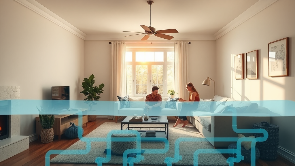 Family enjoying home comfort with secure new pipes from complete home replumbing.